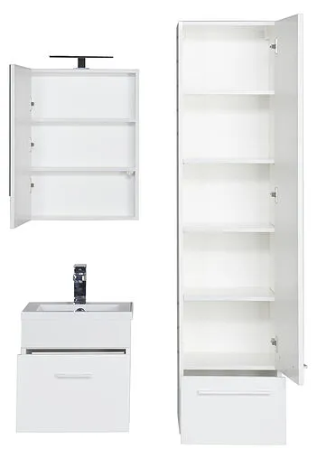 Шкаф-пенал подвесной Aquanet Нота 40 R белый 00165407 Шкаф-пенал подвесной Aquanet Нота 40 R белый 00165407