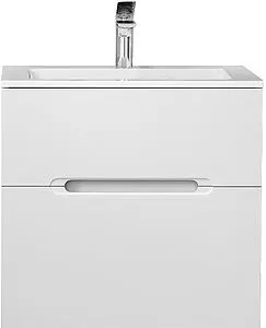 Тумба под умывальник подвесная Jorno Modul 65 белый Mоl.01.62/P/W Тумба под умывальник подвесная Jorno Modul 65 белый Mоl.01.62/P/W, 1