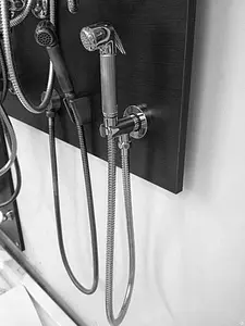 Гигиенический душ с держателем Bossini Nikita хром C04045.030, 2