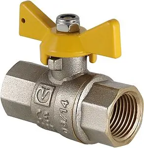 Кран шаровый для газа ½&quot;в x ½&quot;в Valtec Valgas VT.277.N.04, 1