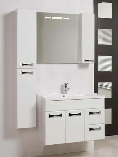 Тумба-умывальник подвесная Aquaton Диор 80 белый 1A1678K3DR010