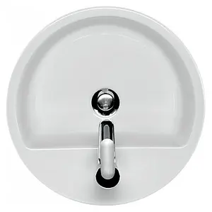 Раковина Cersanit Caspia Ring 44 белый S-UM-CAS44/1-R-w, 3