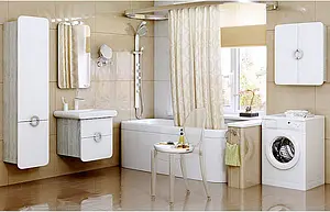 Зеркало с подсветкой Aqwella Alicante 50 белый Alic.02.05 Зеркало с подсветкой Aqwella Alicante 50 белый Alic.02.05, 5