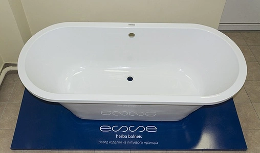 Ванна отдельностоящая из искусственного камня Esse Creta 167x71 белый ECRE1670