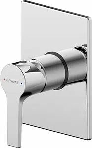 Смеситель для душа скрытого монтажа Bravat New Moon хром PB85179C-A-RUS Смеситель для душа скрытого монтажа Bravat New Moon хром PB85179C-A-RUS, 1
