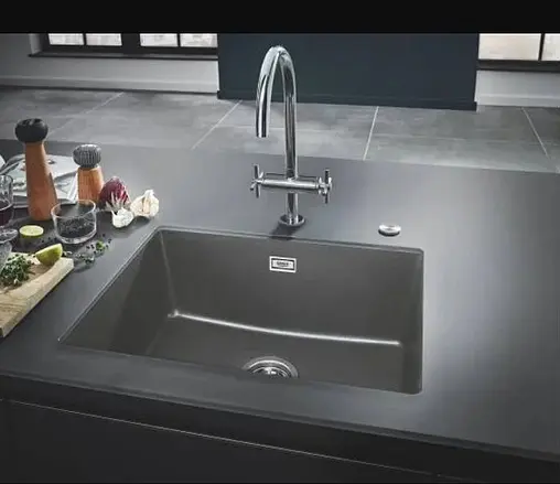 Мойка кухонная Grohe K700U-61 серый гранит 31655AT0