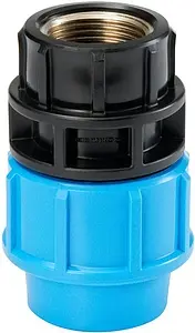 Муфта компрессионная переходная с трубной резьбой 32мм x 1"в Джилекс 9162 Муфта компрессионная переходная с трубной резьбой 32мм x 1"в Джилекс 9162, 2