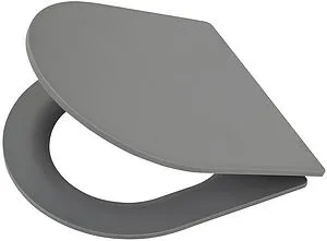 Крышка-сиденье для унитаза с микролифтом BelBagno Colorato серый матовый BB062SC-GR, 3