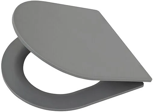 Крышка-сиденье для унитаза с микролифтом BelBagno Colorato серый матовый BB062SC-GR