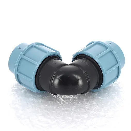 Уголок компрессионный соединительный 32мм x 32мм Unidelta 1006032000