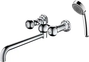 Смеситель для ванны с длинным изливом D&K Hessen Kassel хром DA1423301 Смеситель для ванны с длинным изливом D&K Hessen Kassel хром DA1423301, 1