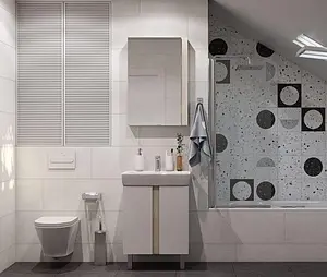 Шкаф-зеркало Aquaton Кантри 55 дуб верона 1A257702AHB20, 4