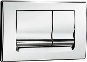 Клавиша смыва для унитаза OLI Ria 640584 хром глянцевый Клавиша смыва для унитаза OLI Ria 640584 хром глянцевый, 1