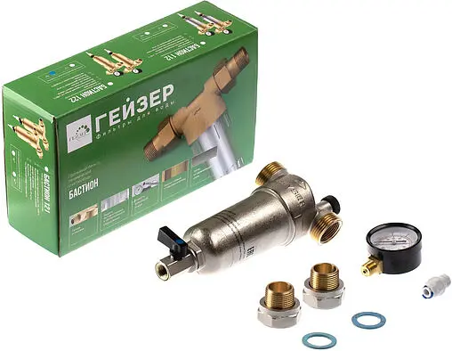 Фильтр тонкой очистки воды ¾&quot;н x ¾&quot;н Гейзер Бастион 122 32673