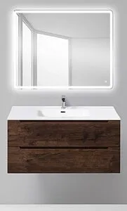 Тумба-умывальник подвесная BelBagno ETNA 100 Rovere Moro ETNA-1000-2C-SO-RW-P+ Тумба-умывальник подвесная BelBagno ETNA 100 Rovere Moro ETNA-1000-2C-SO-RW-P+, 5