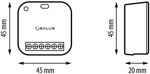 Беспроводное исполнительное устройство «Умное Реле» Salus SMART HOME SR600