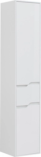 Шкаф-пенал подвесной Aquanet Модена 35 R белый глянец 00196967