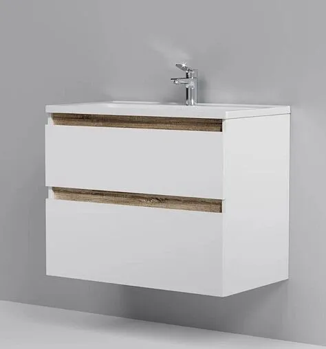 Тумба под умывальник подвесная Am.Pm X-Joy 80 белый/светлое дерево M85AFHX0802WG Тумба под умывальник подвесная Am.Pm X-Joy 80 белый/светлое дерево M85AFHX0802WG