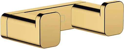 Крючок двойной Hansgrohe AddStoris полированное золото 41755990