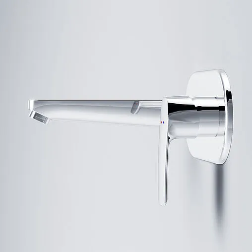 Смеситель для раковины из стены Am.Pm Gem хром F90A72200