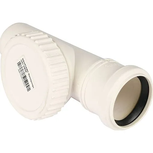 Ревизия внутренняя бесшумная D=50мм Rehau Raupiano Plus 11210391001 Ревизия внутренняя бесшумная D=50мм Rehau Raupiano Plus 11210391001