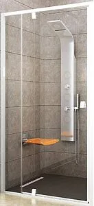 Дверь в нишу 1200мм прозрачное стекло Ravak Pivot PDOP2-120 03GG0101Z1, 1