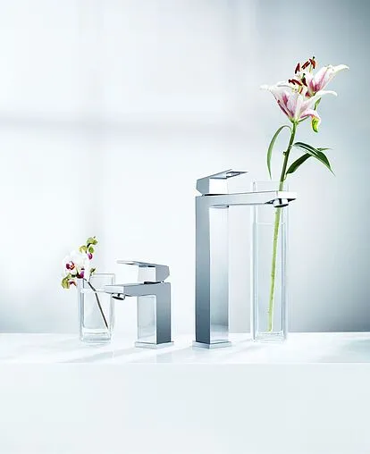 Смеситель для раковины Grohe Eurocube хром 23131000 Смеситель для раковины Grohe Eurocube хром 23131000