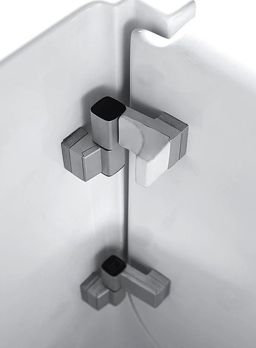 Ванна акриловая с гидромассажем Abber 130x70 R AB9000 B R