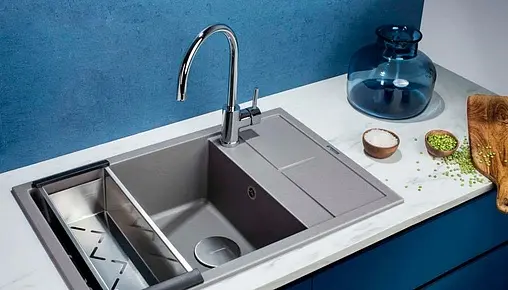 Мойка кухонная Omoikiri Sumi 78-LB-GR leningrad grey 4993563
