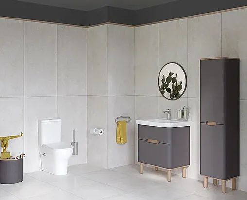 Унитаз-компакт с функцией биде и встроенным смесителем VitrA Zentrum белый 9012B003-7226