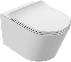 Комплект 6 в 1 Jacob Delafon Bastille EDAB103-00 с кнопкой E36496-00 белый глянцевый, 5