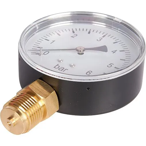 Манометр радиальный Rommer 80 мм 6 бар ½&quot; RIM-0010-800615