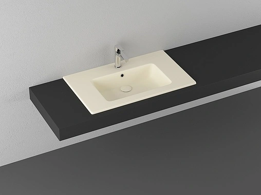 Раковина ISVEA SistemaT 81.5 слоновая кость 10SL51081SV-2K Раковина ISVEA SistemaT 81.5 слоновая кость 10SL51081SV-2K