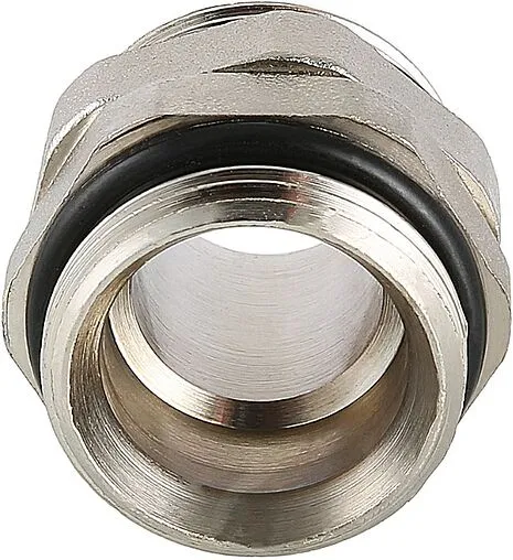 Ниппель соединительный сдвоенный 1&quot;н x 1&quot;н Valtec VT.0606.0.06