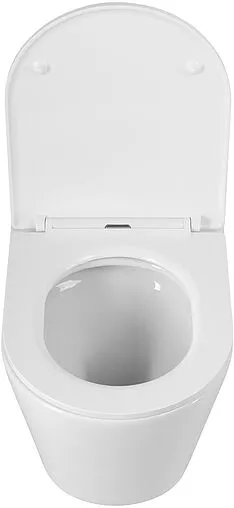 Унитаз подвесной безободковый Cezares Liner Tornado белый CZR-38083-49-TH-TOR/SC