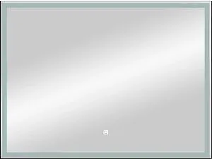 Зеркало с подсветкой Continent Aralia Led 80x60 чёрный ЗЛП1126, 1