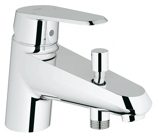 Смеситель на борт ванны на 1 отверстие Grohe Eurodisc Cosmopolitan хром 33192002