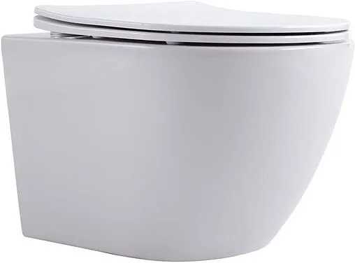 Унитаз подвесной безободковый Aquanet Cetus 2.0 Rimless белый Cetus W Short