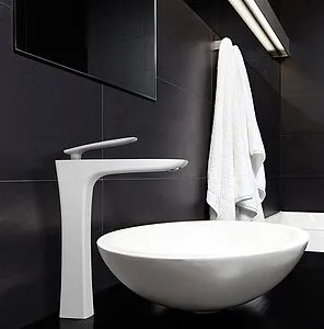 Смеситель для раковины Timo Helmi белый/хром 4011/00-16F Смеситель для раковины Timo Helmi белый/хром 4011/00-16F, 3