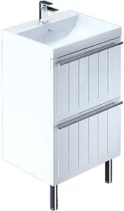 Тумба под умывальник напольная Milardo Magellan 50 белый MAG50W0M95 Тумба под умывальник напольная Milardo Magellan 50 белый MAG50W0M95, 1