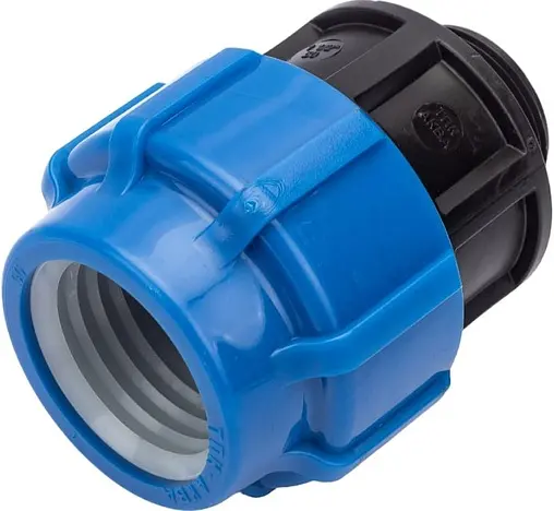 Муфта компрессионная переходная 50мм x 1½&quot;н ТПК-Аква 50030050