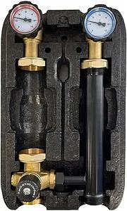 Насосный модуль с термостатическим смесительным клапаном 1½&quot;н х 1&quot;в WAAG WG.401 без насоса, 1