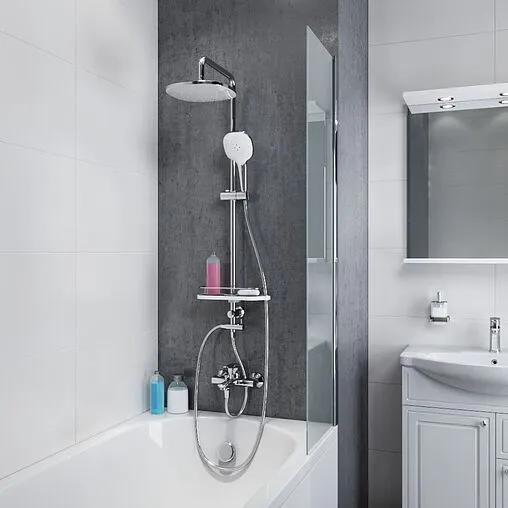 Душевая система со смесителем для душа Dorff Prime хром D0740030