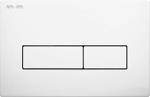 Клавиша смыва для унитаза Am.Pm ErgoFit М I110301 белый глянцевый Клавиша смыва для унитаза Am.Pm ErgoFit М I110301 белый глянцевый