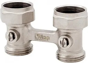 Узел нижнего подключения радиатора прямой ¾&quot;ек x ¾&quot;нг Itap 3050034, 1