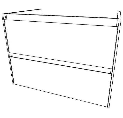 Тумба-умывальник подвесная Домино Verona 70 мокко DV2501T+4670142930037