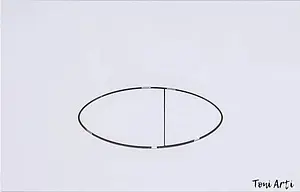 Клавиша смыва для унитаза Toni Arti Freto TA-0052 белый глянцевый Клавиша смыва для унитаза Toni Arti Freto TA-0052 белый глянцевый, 1