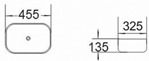Раковина Comforty 45.5 белый 78105