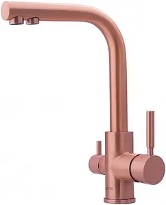 Смеситель для кухни с подключением к фильтру Swedbe Selene Plus медь 8148К, 1