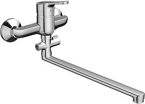 Смеситель для ванны с длинным изливом Dorff Norma хром D1095000 Смеситель для ванны с длинным изливом Dorff Norma хром D1095000, 3